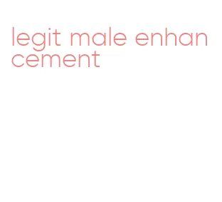 legit male enhancement