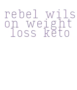 rebel wilson weight loss keto