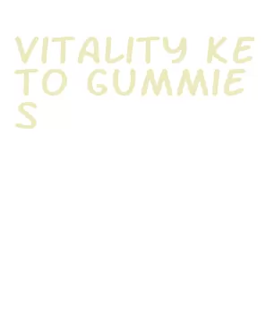 vitality keto gummies