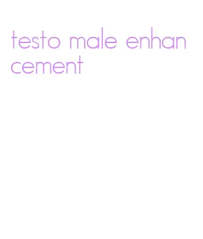 testo male enhancement
