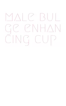 male bulge enhancing cup