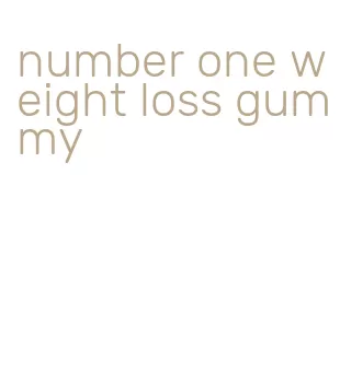 number one weight loss gummy