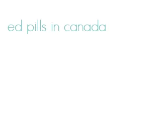 ed pills in canada