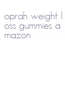 oprah weight loss gummies amazon