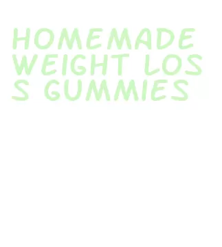 homemade weight loss gummies