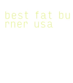 best fat burner usa