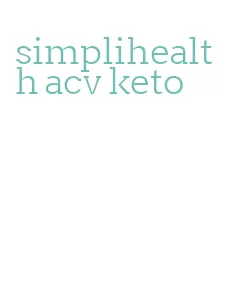 simplihealth acv keto
