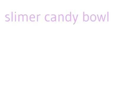slimer candy bowl