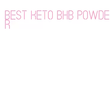 best keto bhb powder