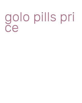 golo pills price