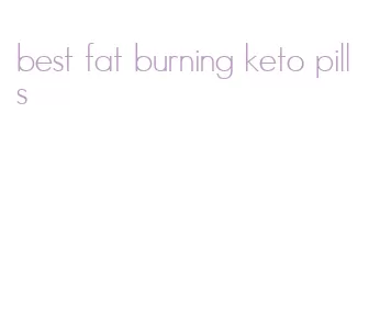 best fat burning keto pills
