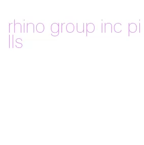 rhino group inc pills