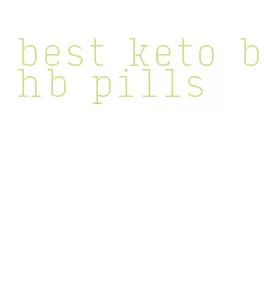 best keto bhb pills