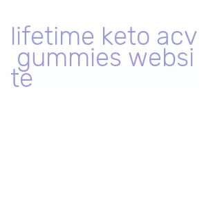 lifetime keto acv gummies website