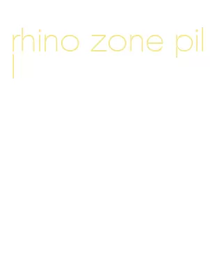 rhino zone pill