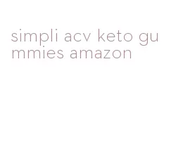 simpli acv keto gummies amazon