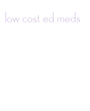 low cost ed meds