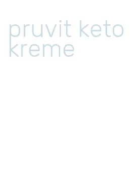 pruvit keto kreme