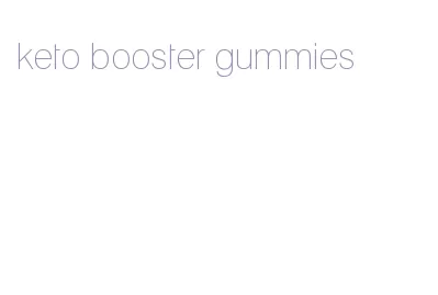 keto booster gummies