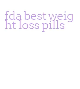 fda best weight loss pills