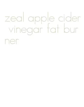 zeal apple cider vinegar fat burner