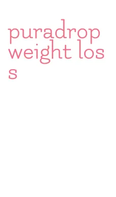 puradrop weight loss