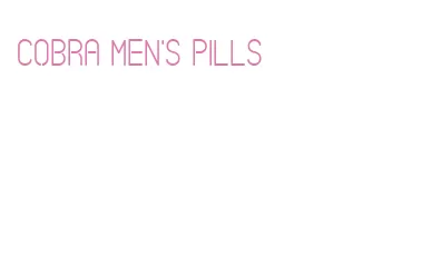 cobra men's pills