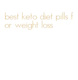 best keto diet pills for weight loss