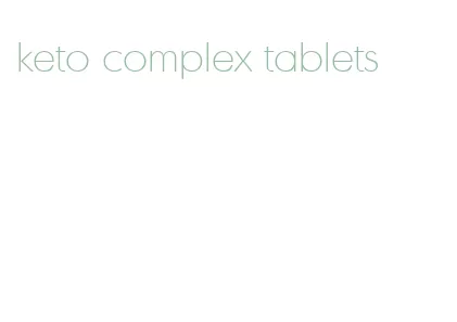 keto complex tablets
