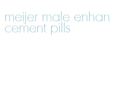 meijer male enhancement pills