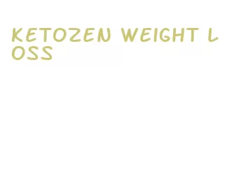 ketozen weight loss