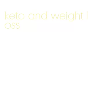 keto and weight loss