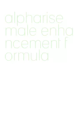 alpharise male enhancement formula