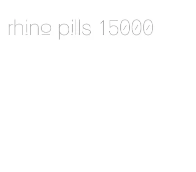 rhino pills 15000