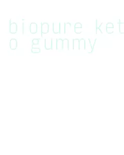 biopure keto gummy