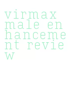 virmax male enhancement review