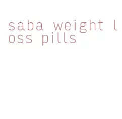 saba weight loss pills