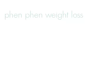 phen phen weight loss