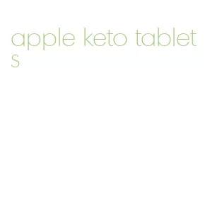 apple keto tablets