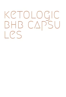 ketologic bhb capsules