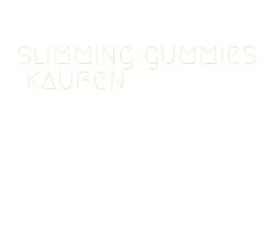slimming gummies kaufen