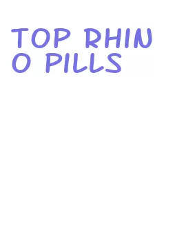 top rhino pills