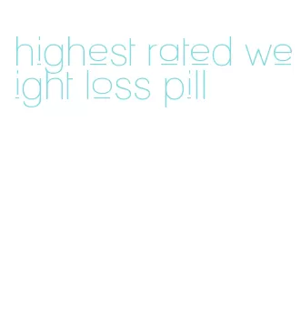 highest rated weight loss pill