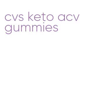 cvs keto acv gummies