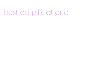 best ed pills at gnc