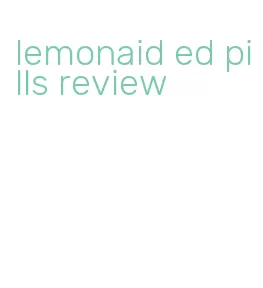 lemonaid ed pills review