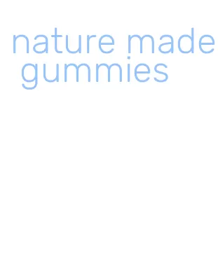 nature made gummies