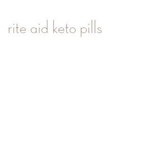 rite aid keto pills