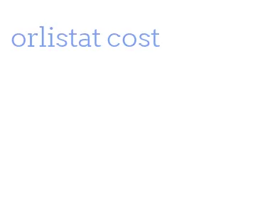 orlistat cost