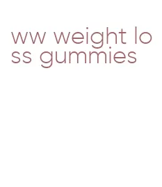 ww weight loss gummies